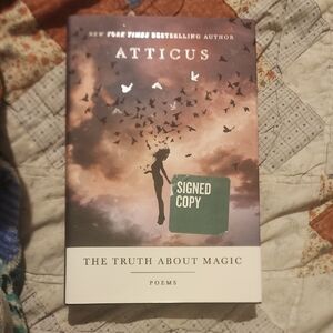 The Truth About Magic By Atticus Hardcover Signed